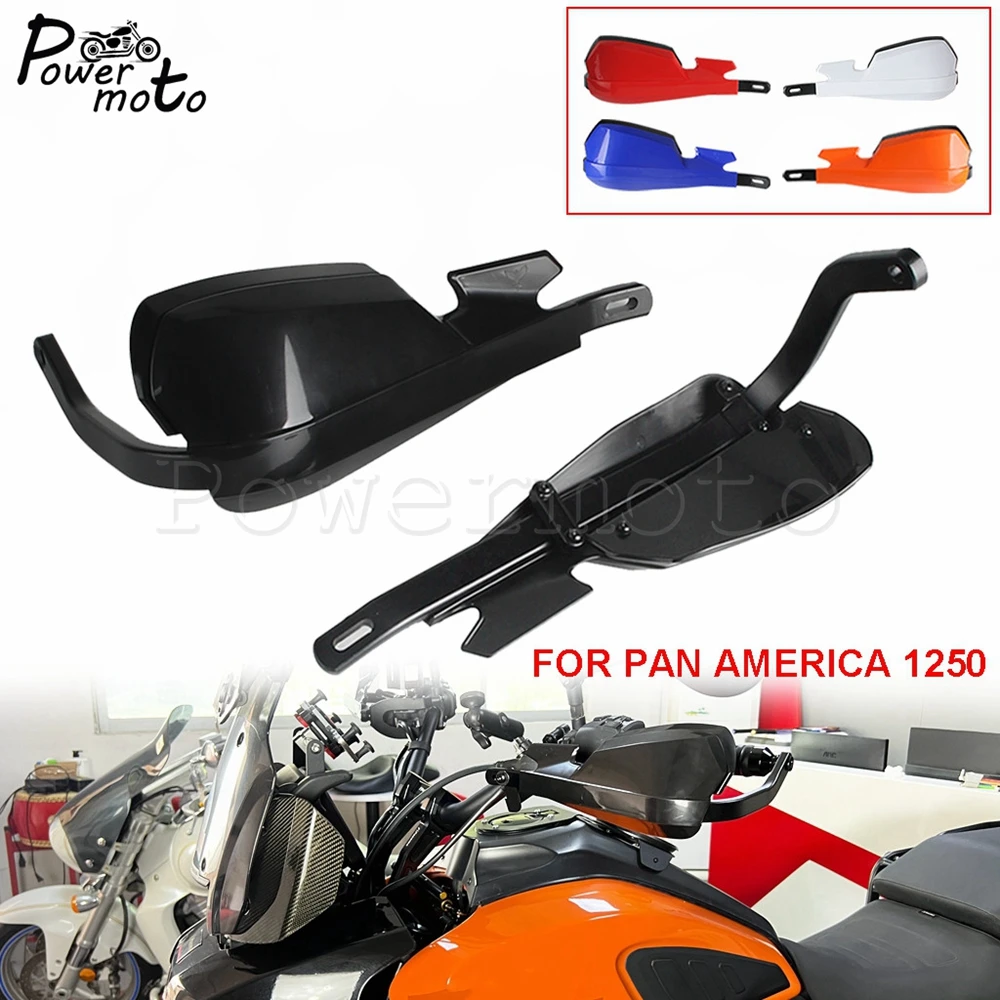 

Motorcyle Handguards Protector Plastic Hand Wind Shield Deflector For Harley Pan America 1250 RA1250 RA1250S CVO RA1250SE 21-24