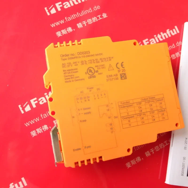 New DD0203 D200/FR1A 110-240VAC 24VDC module
