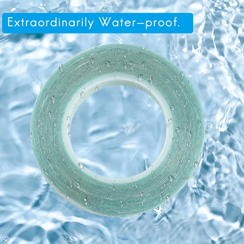 Ruban adhésif double face pour toutes les extensions de cheveux, 3 mètres 1 rouleau