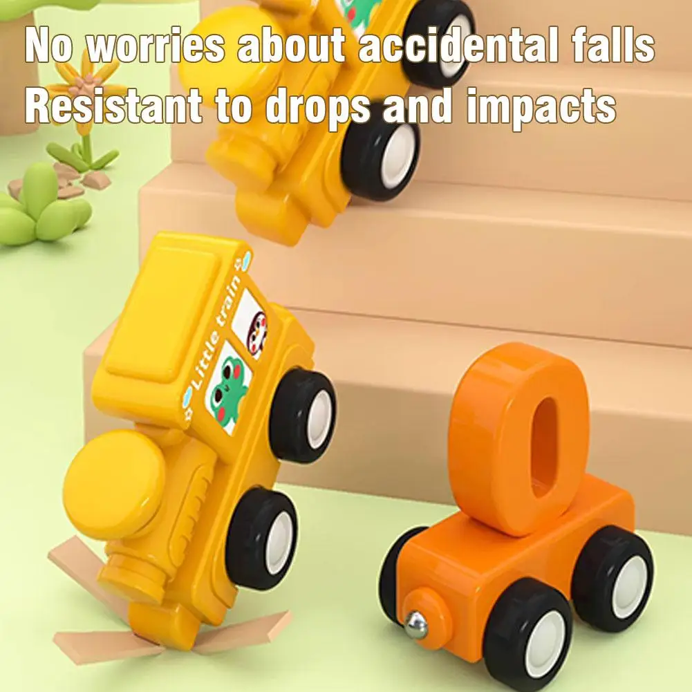 Montessori Educational Toy Train Set Wooden Magnetic Number Train Toys Early Cognition Learning Teaching Sets For Toddlers view 3