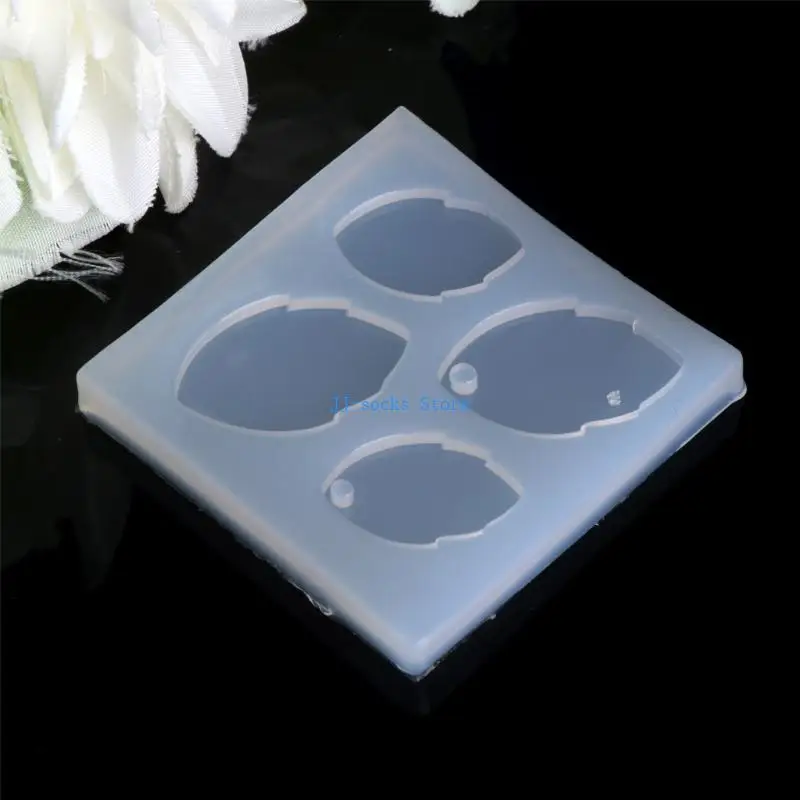 

37JB Crystal Epoxy Resin Mold Earrings Pendants Casting Silicone Mould DIY Crafts Jewelry Making Tools High Quality