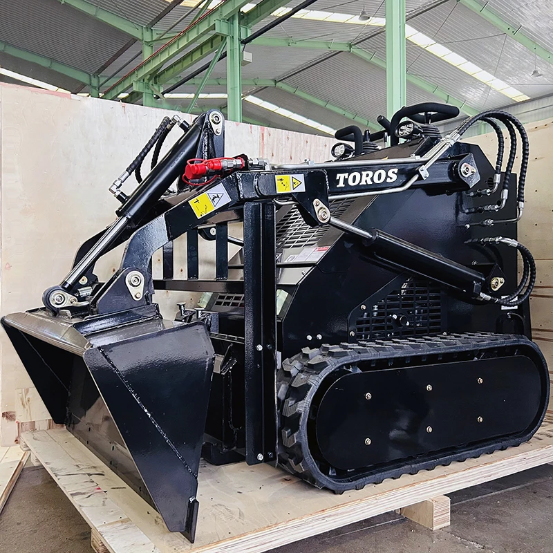 Fabrieksverkoop Skid Stuur Lader Kleine Landbouw Aanpasbare Mini Front-End Compact Wiellader Hoge Kwaliteit Skid Stuur Loader