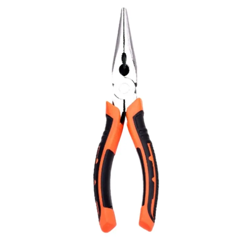 Hot Sale-Corrosion Resistant 10Mm Chrome Vanadium Steel Long Nose Pliers Vremya Wire Cutting Function Ideal For Precision Work