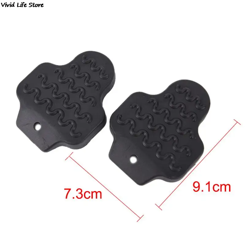 1 Pair Rubber Cleat Covers For SPD-SL / LOOK KEO / Wellgo RC7 / LOOK Delta / Wellgo RC5 System Pedal Cleats