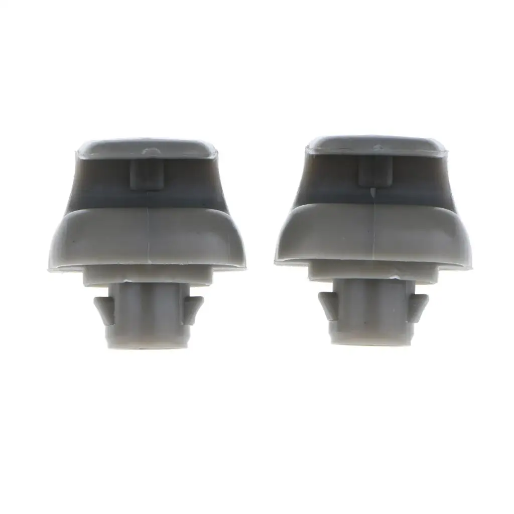 2x Gray Inner Sun Visor Hook Clips Holder 88217S01A01ZA for 1998-2011