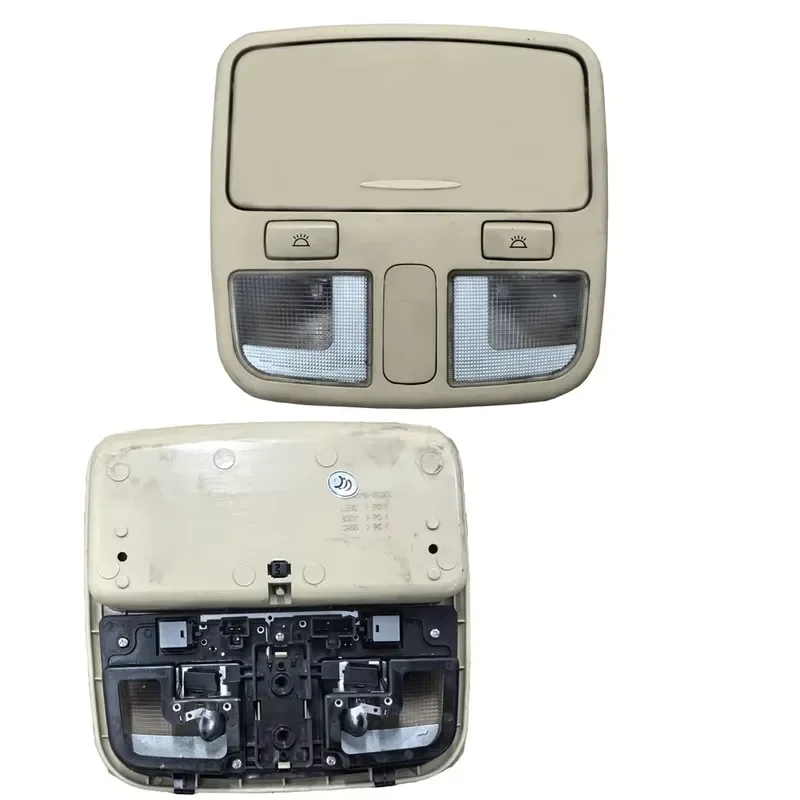 Beige Overhead Console Dome Light Reading Lamp with Sunroof Switch for Hyundai Sonata 2009 Interior Car Ceiling Replacement