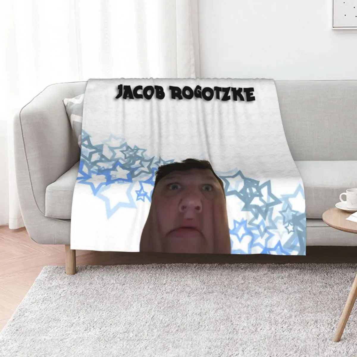 Stars - Jacob Rogotzke Throw Blanket Luxury St for sofa Shaggy Nap wednesday Giant Sofa Blankets