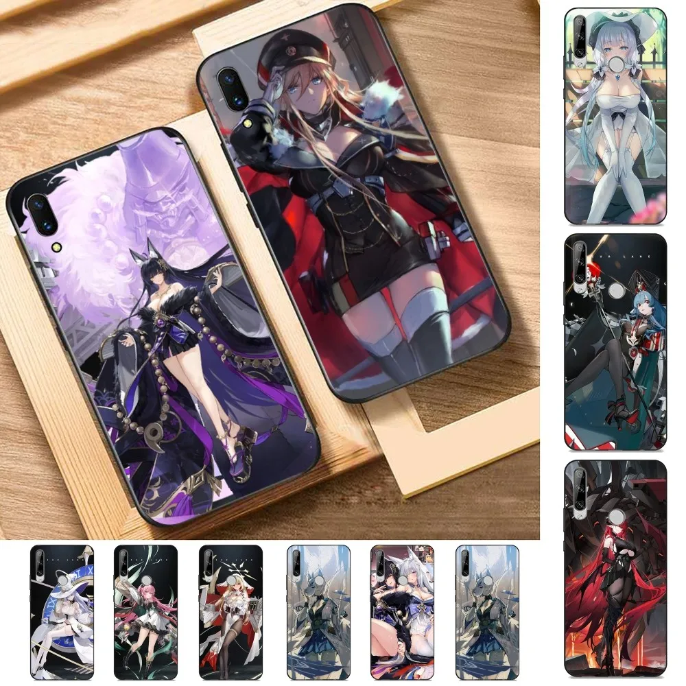 Azur Lane Phone Case For Huawei Y9 6 7 5 Prime Enjoy 7s 7 8 plus 7a 9e 9plus 8E Lite Psmart Shell