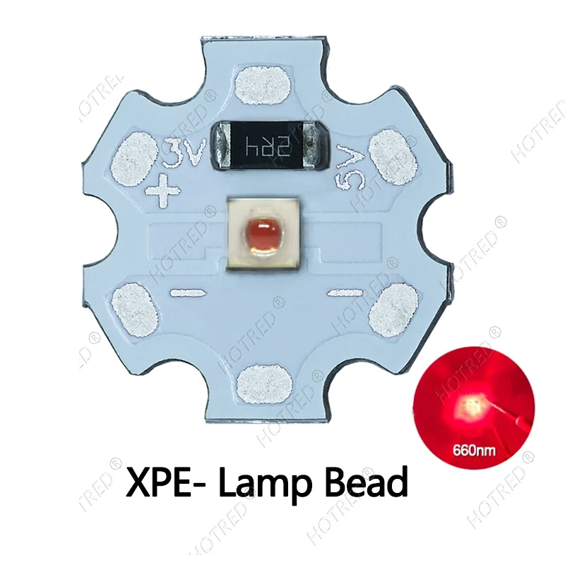1-10pcs LED Beads 3W 3535 Chip DC3V/3.7V/5V Battery USB Light No Need Driver XPE Cold Warm White UV Royal Blue Deep Red Green