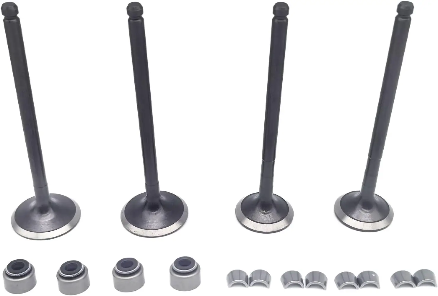 High Toughness Air Intake Hose Intake Valve Exhaust Valves Seals Kit Fit for Polaris Predator 500 2003-2007 Outlaw 500 Replace 3