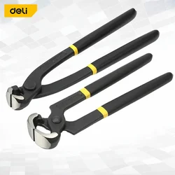 Deli Flat Mouth Cattle Horse Hoof Clippers Non-slip Grips Tower Pincers Pliers Nippers Snips Nail Puller Tool Alicates