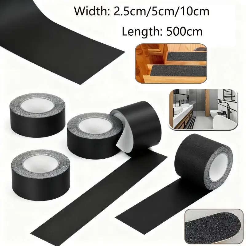 

Extra Safety Anti-Slip Tape,Strong Adhesive for Outdoor Indoor Stairs Floor,Easy Install NonSlip Stickers for Elderly,Waterproof