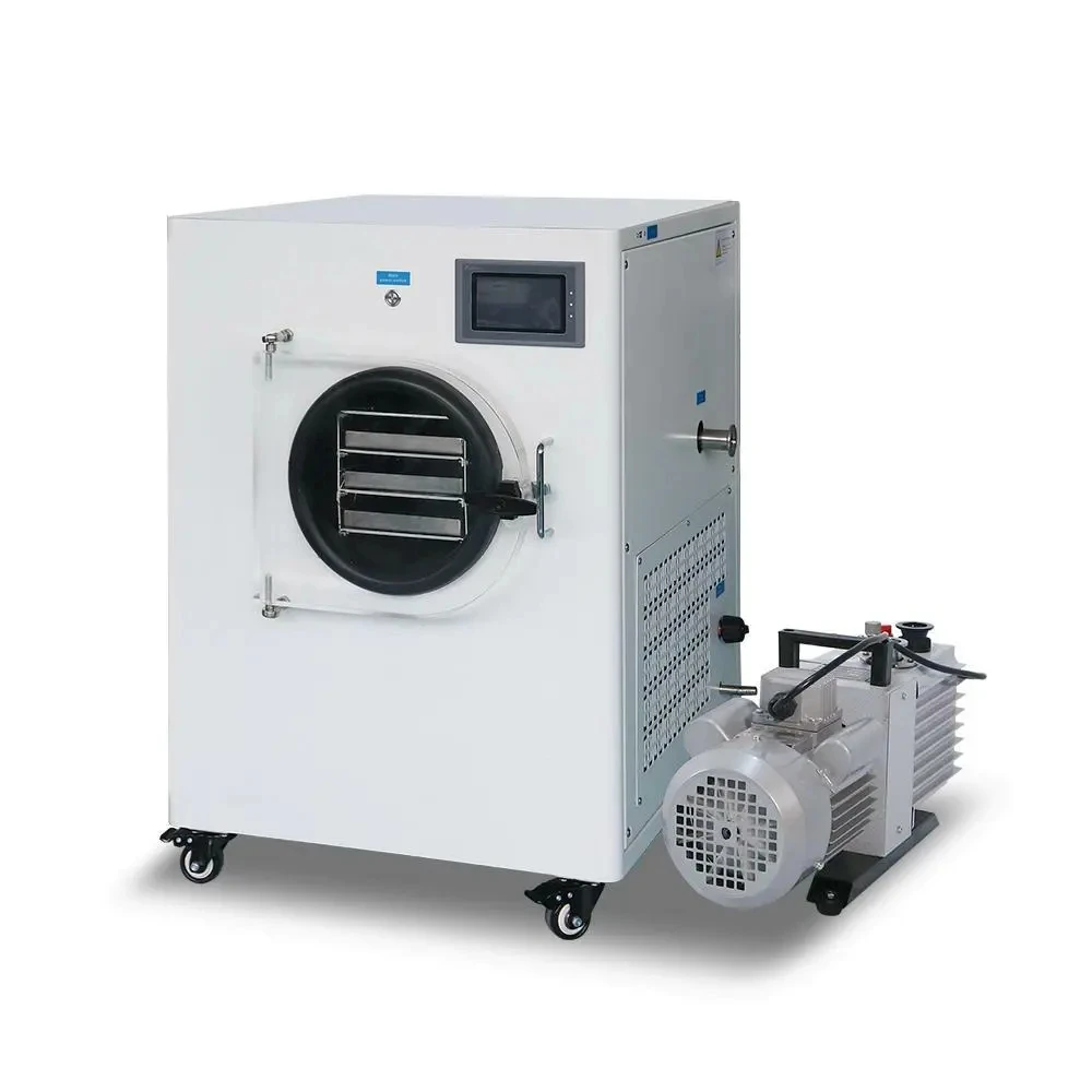 Home Vacuum Freeze Dryer Lyophilizer Freezing Drying Oven with Vacuum Pump 110V/220V