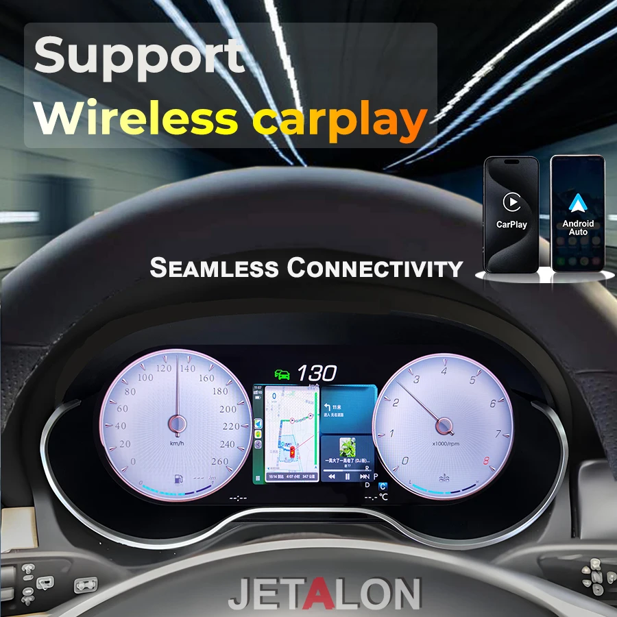 12.3 Inch LCD Dashboard Screen Speedometer Instrument For Mercedes Benz A-Class A Class GLA CLA W176 X156 Upgrade Smart Cluster