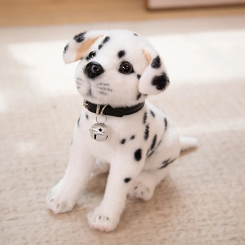 新しいダルメシアン犬ぬいぐるみかわいいぬいぐるみ現実的なビーグル