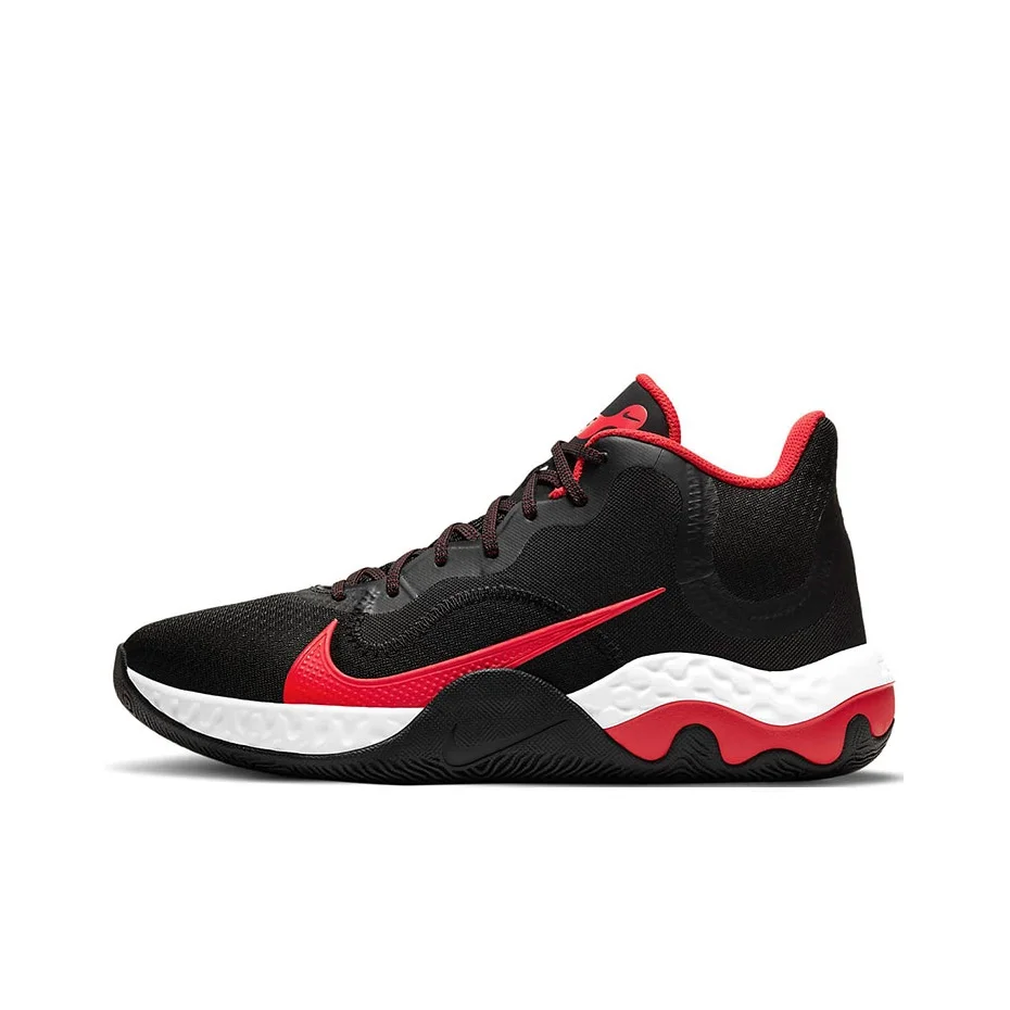 Nike Renew Elevate Textile, Synthetic Leather Cushioning Slip Resistant Abrasion Resistant Low top Basketball Shoes CK2669-003