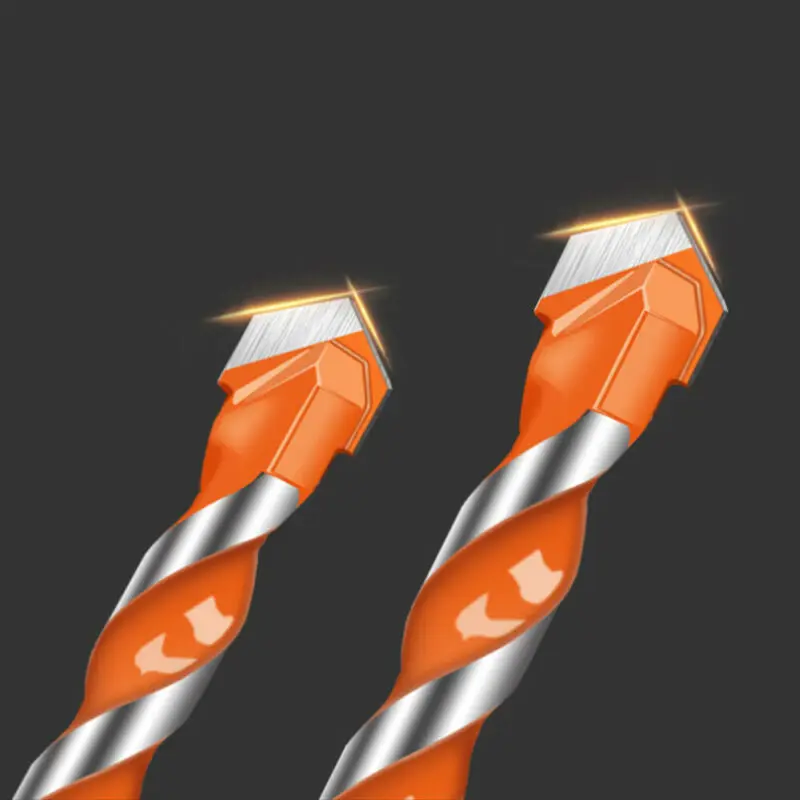 10PCS Center Drill Bits For Drilling Glass Ceramic Tiles Walls Metal Etc 6mm Tungsten Carbide Drill Bit Set Drilling Tools