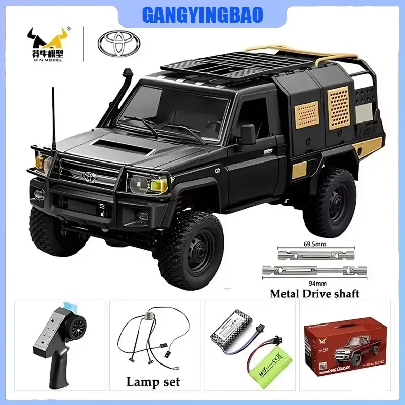 MN82 1:12 レトロRCカー ライト付き 4WD オフロードカー コントロール可能なヘッドライト リモコンカー モデル 子供のおもちゃ