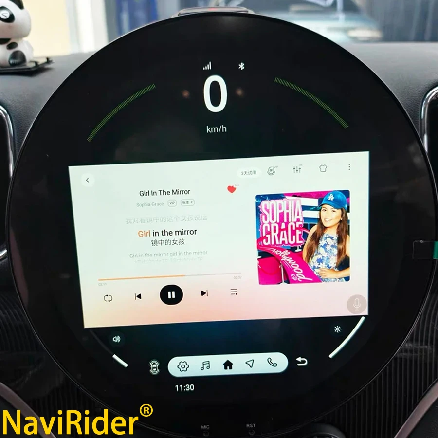 11.9inch NBT EVO Stereo Android 15 Multimedia Carplay 4G GPS For BMW MINI F60 F54 F56 F60 2017-2026 DSP WIFI BT Car Radio Screen
