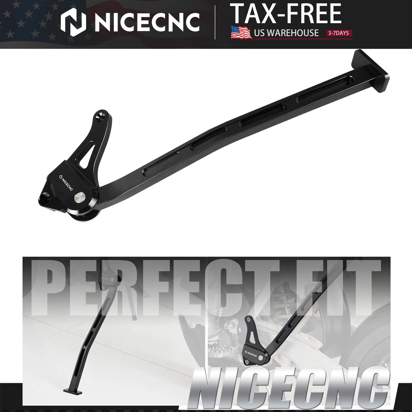 NICECNC لياماها YZ250 YZ 250 2005-2024 YZ125 YZ 125 2005-2022 2021 2020 2019 دراجة نارية CNC الألومنيوم الجانب حامل مسنده #1