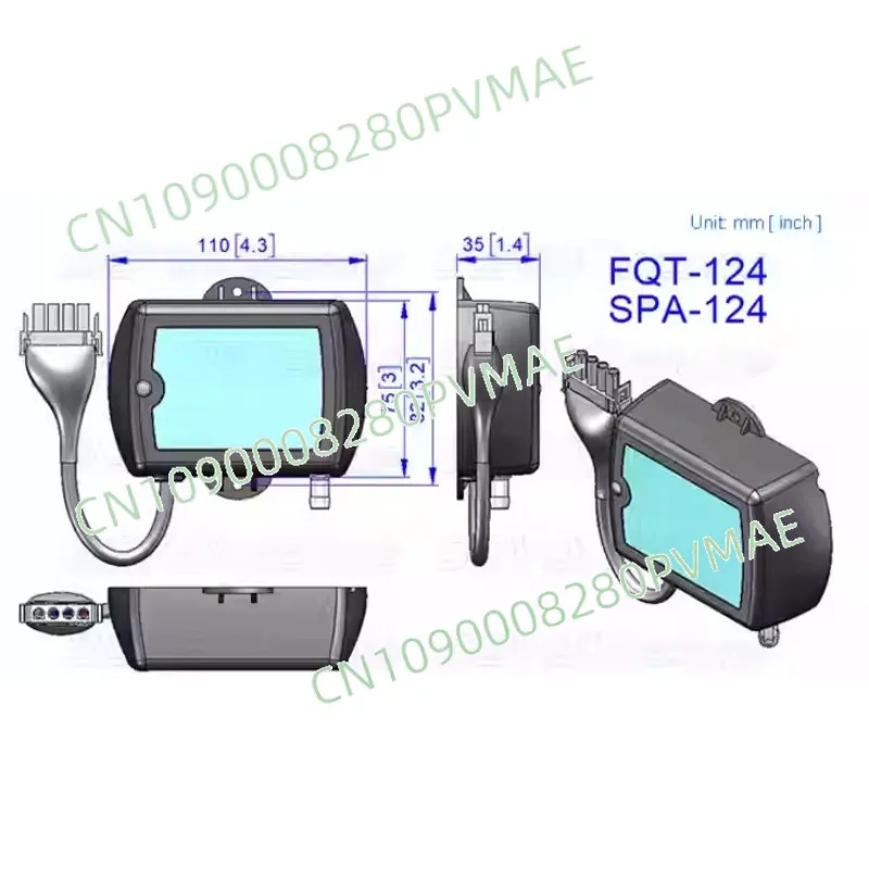 FQT-124 Ozone Generator Surfing Massage SPA Bath Water Disinfection High Configuration