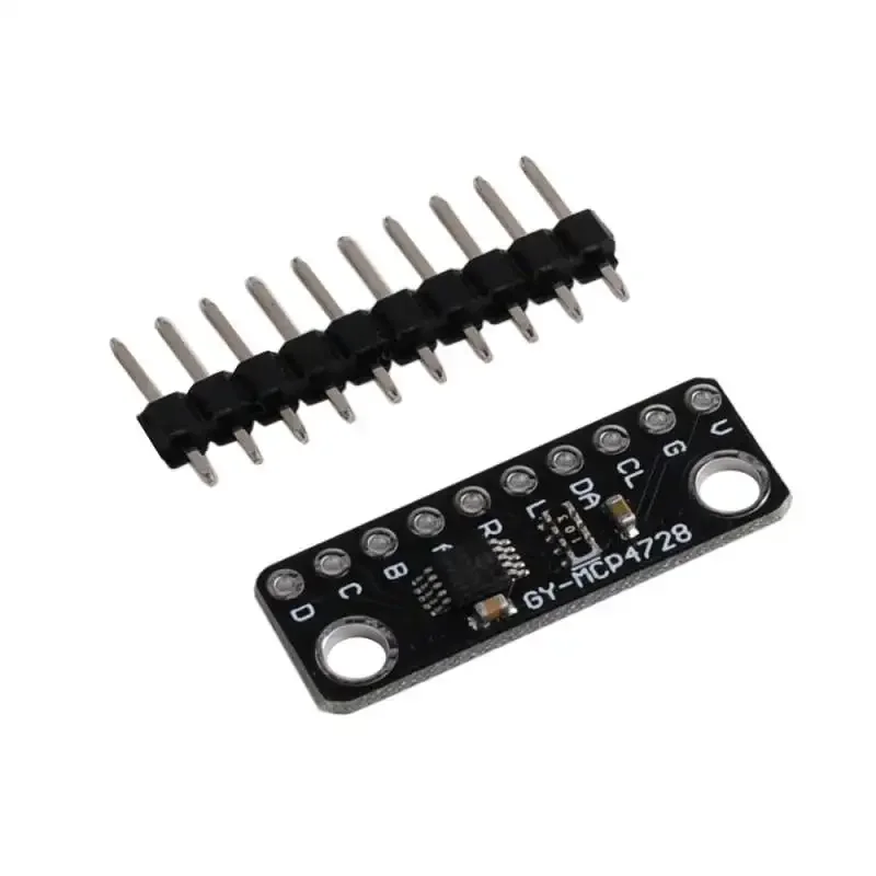 MCP4728 12 Bit Quad Digital to Analog Converter I2C Interface Low Power GY-MCP4728 with EEPROM Memory DAC Breakout Sensor Module