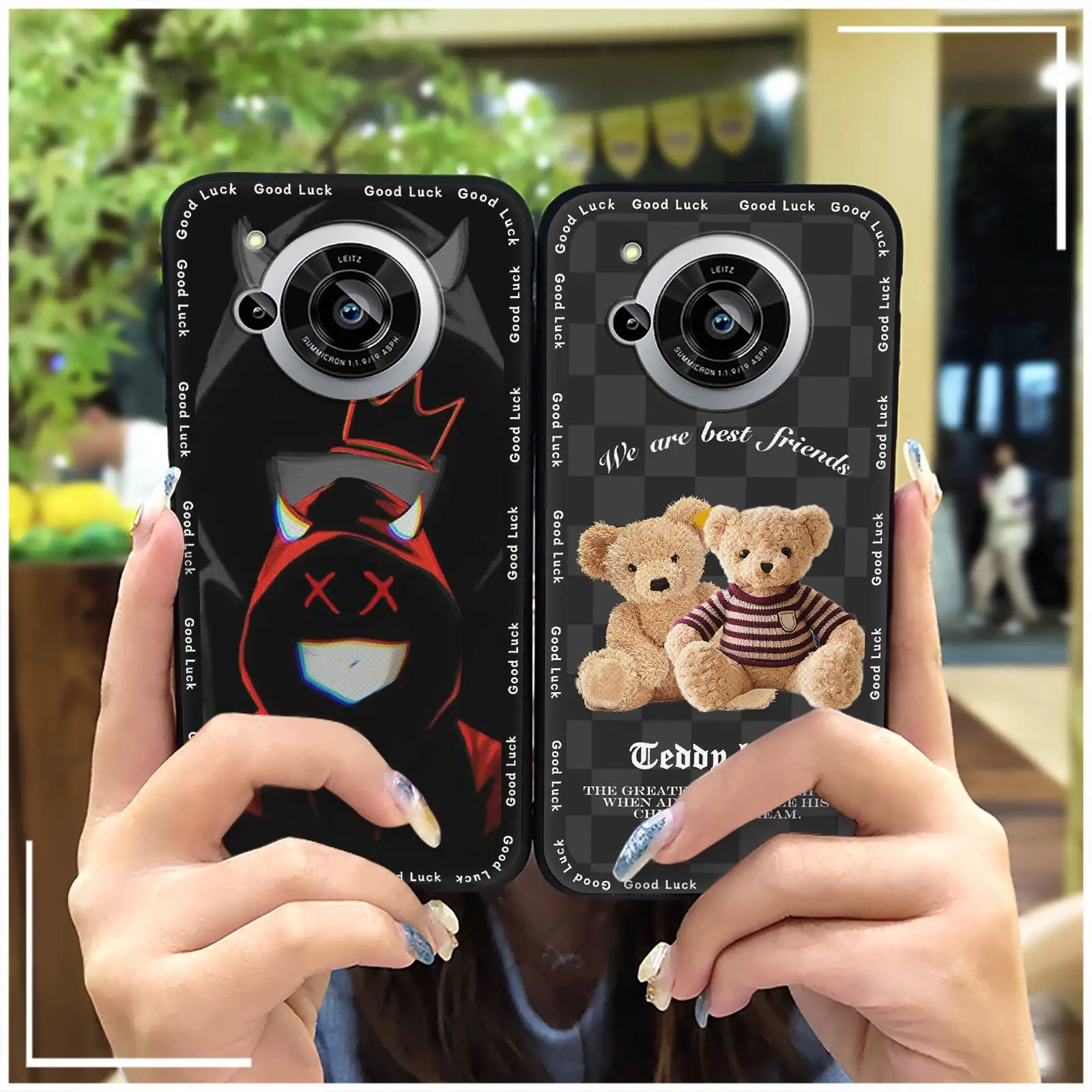 Durable Anti-knock Phone Case For Sharp Aquos R7/SH-52C Cell Phone Sleeve Shockproof Phone Pouch Dirt-resistant Cute