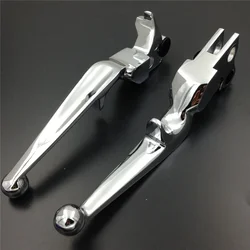 Motorcycle Accessories Brake Clutch Lever For Harley Davidson XL Sportster 883 1200 Softail CHROMED