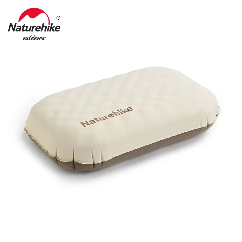 Naturehike Feather Bone 2-in-1 Foam Inflatable Pillow Waterproof Oilproof Stainproof Adjustable Soft Breathable Camp Travel Nap