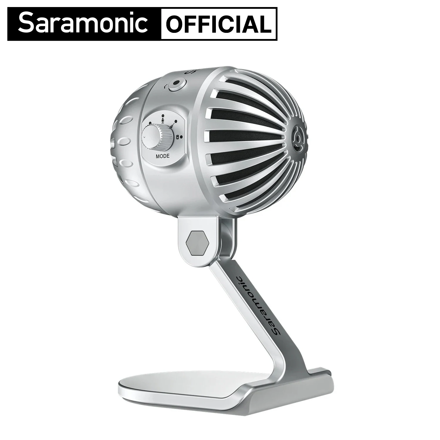 

Saramonic SmartMic MTV550 Настольный студийный USB-микрофон для ПК Мобильный iOS Android Запись Прямая трансляция Подкастинг Youtube