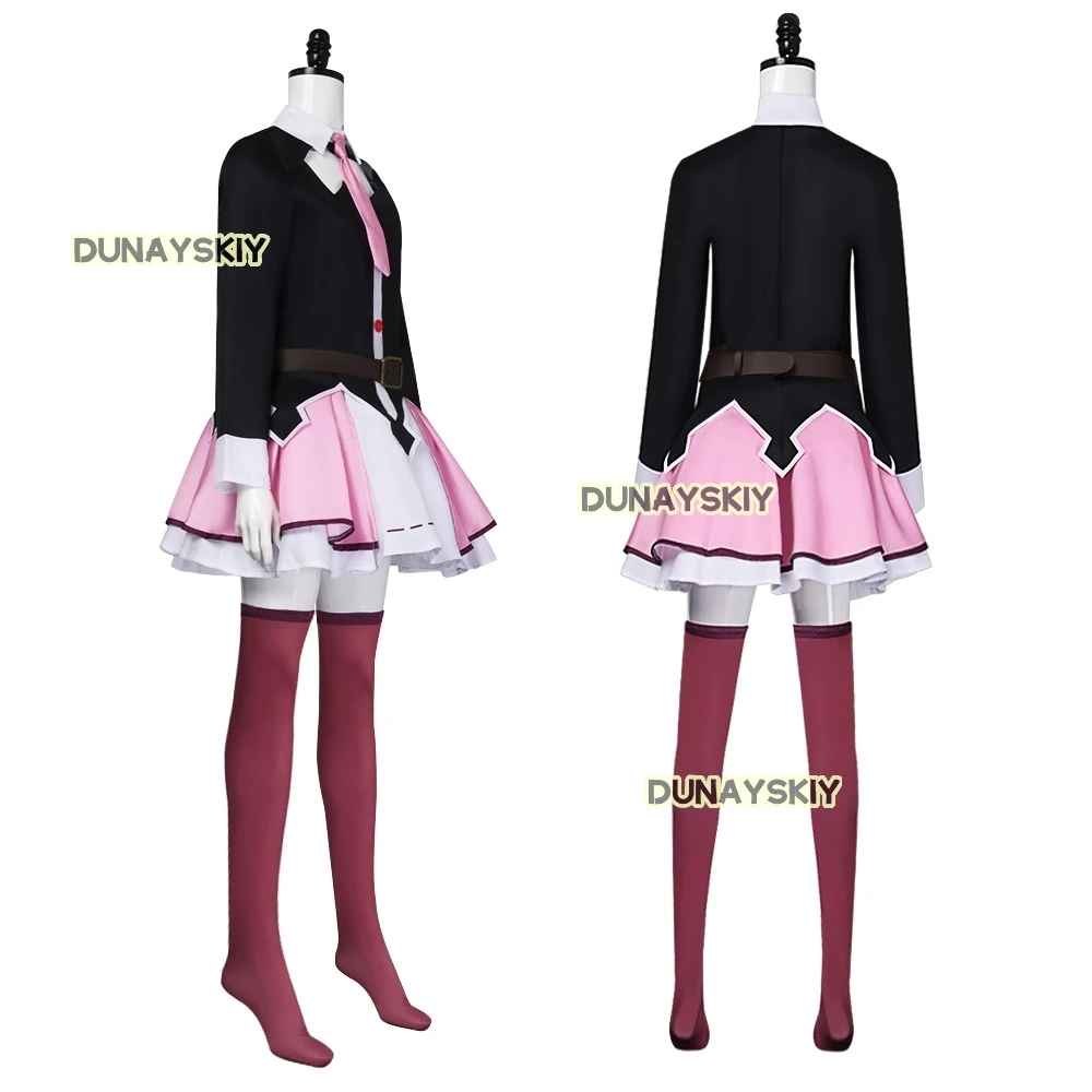 Anime Yunyun Megumin Cosplay God's Blessing on this Wonderful World Costume Megumin Cosplay Witch Party Dress Halloween