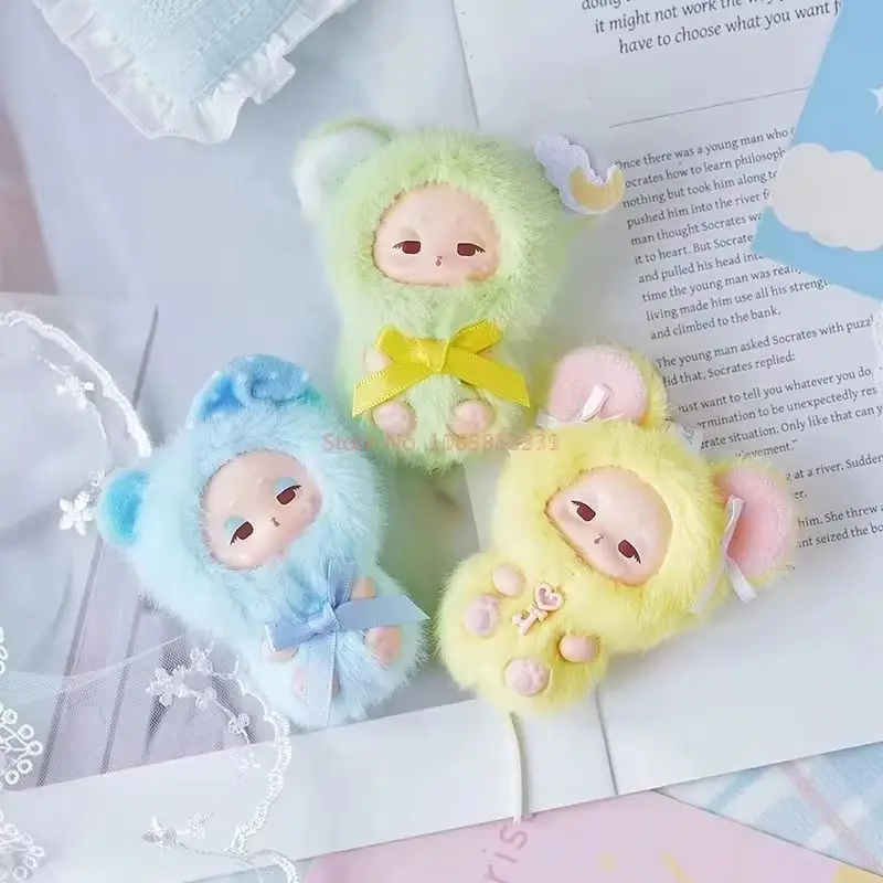 

Оригинальная мини-фигурка серии «Спящий малыш» в виниловой упаковке (слепая коробка), милая коллекционная кукла, настольное украшение, модный тренд, подарок для девочки, подвеска ﻿