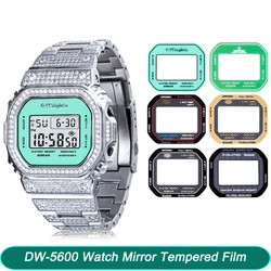 Modified Screen Protector Watch Mirror Protective Film For Casio Small Squar DW5600 3229 DW-5600 GW-B5600 DW-5635 Tempered Film