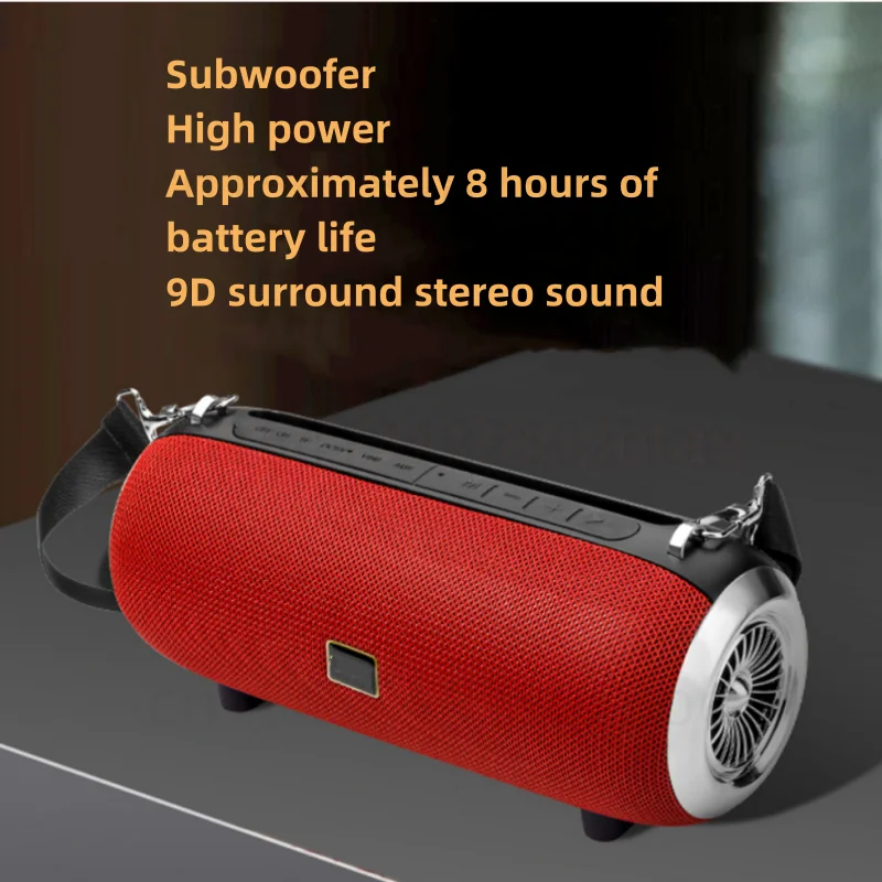 Altoparlante Bluetooth portatile potente colonna Wireless supporto da esterno enceinte TWS Subwoofer Sport SoundBar supporto per telefono SoundBar