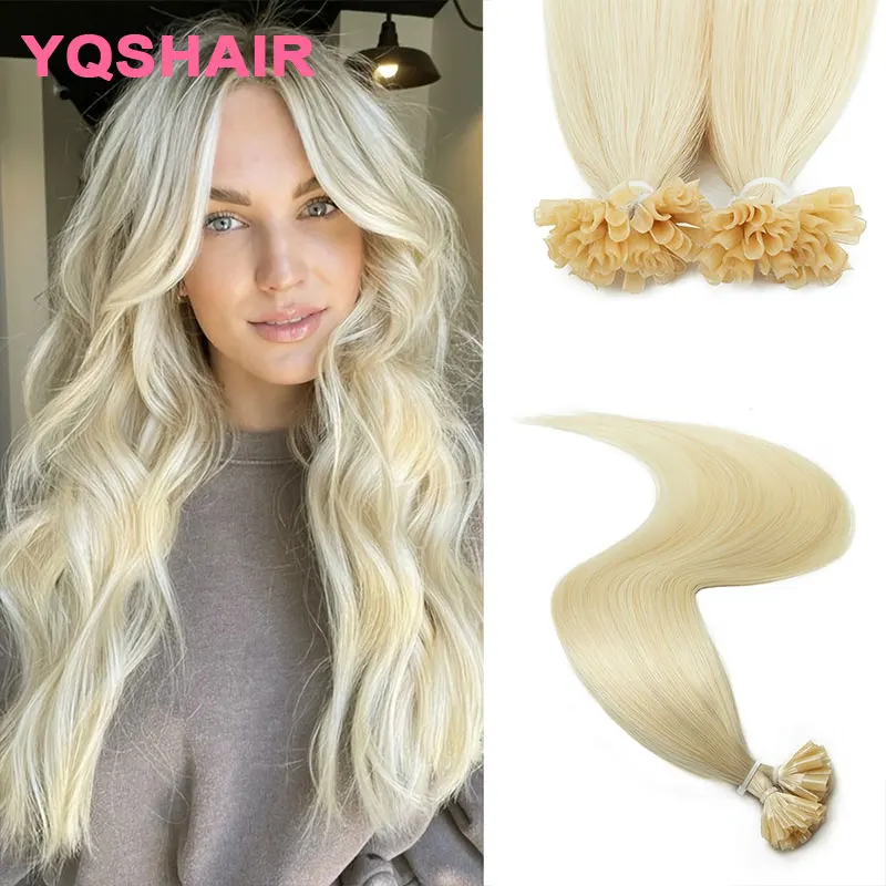 

Наращивание волос I-Tip: натуральные черные волосы, невидимые пряди I-Tip, настоящие человеческие волосы для наращивания