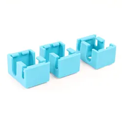 3pcs Prusa i3 MK3 MK3S MK3S+ 3d Printer Extruder Heat Block Nozzle Silicone Socks V6 Hotend Protector Cover for Voron