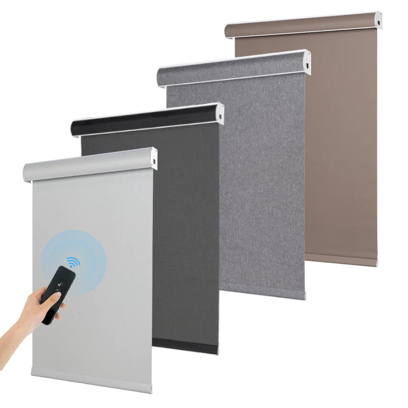 Meccanismo per tende a rullo con sistema di tende motorizzate 2025 Rotolo di tende a rullo in tessuto per tende verticali