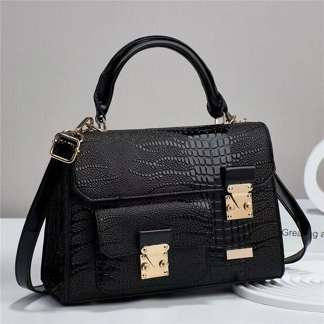 Woman shoulder bag Large capacity Handbag for Women 2025 Crossbody bag pattern PU Portable bucket bag ladies messenger bags