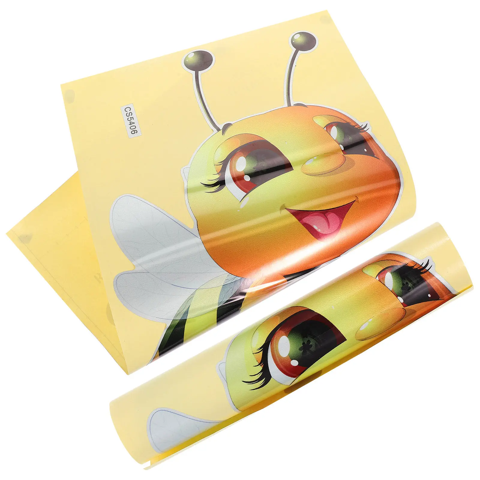 2 Pcs Peel and Stick Decals Wall Stickers for Bedroom Bee Cartoon Decor Classroom Decorations - view 3