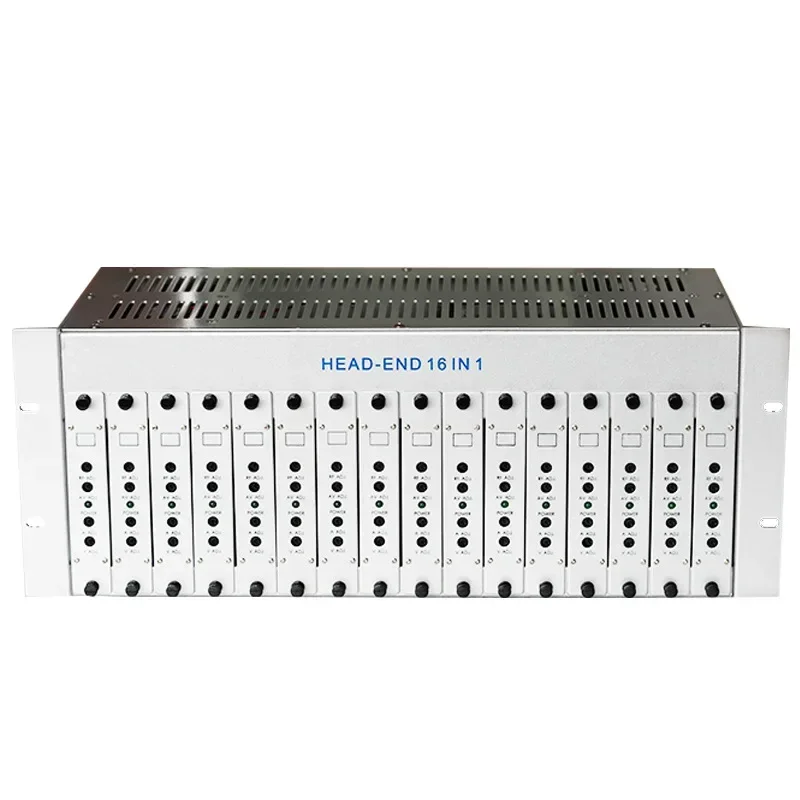 

FMUSER Broadcast 16channels Adjacent Modulator Analog TV System For Hotel TV Demodulator