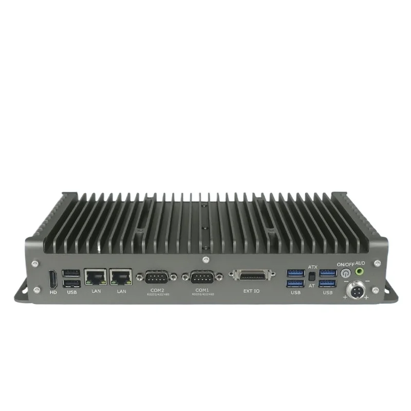 For I3/i5/i7 Industrial Computer, Dual Gigabit Network Port HDMI/DVI Edge Computer Industrial Computer Mini Host