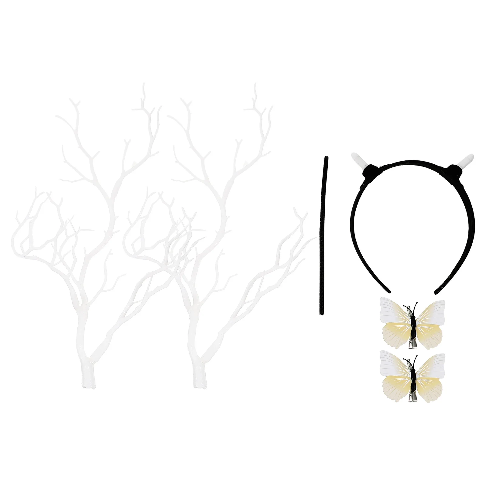 

1 шт., силиконовая повязка на голову для вечеринки для детей, повязка для волос в форме рога, головной убор для косплея на Рождество, Хэллоуин, аксессуар для вечеринки