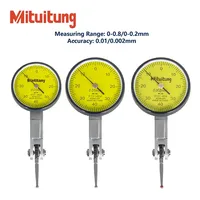 Leverage Indicator Dial Gauge 0-0.2mm Leverage Dial Indicator 0-0.8mm Small School Table Indicator Table Accuracy 0.002mm