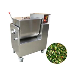 Commercial Sausage Making Machine Electric Meat Mixer Grinder Stainless Steel Dough Mixer Meat Cutter Machine