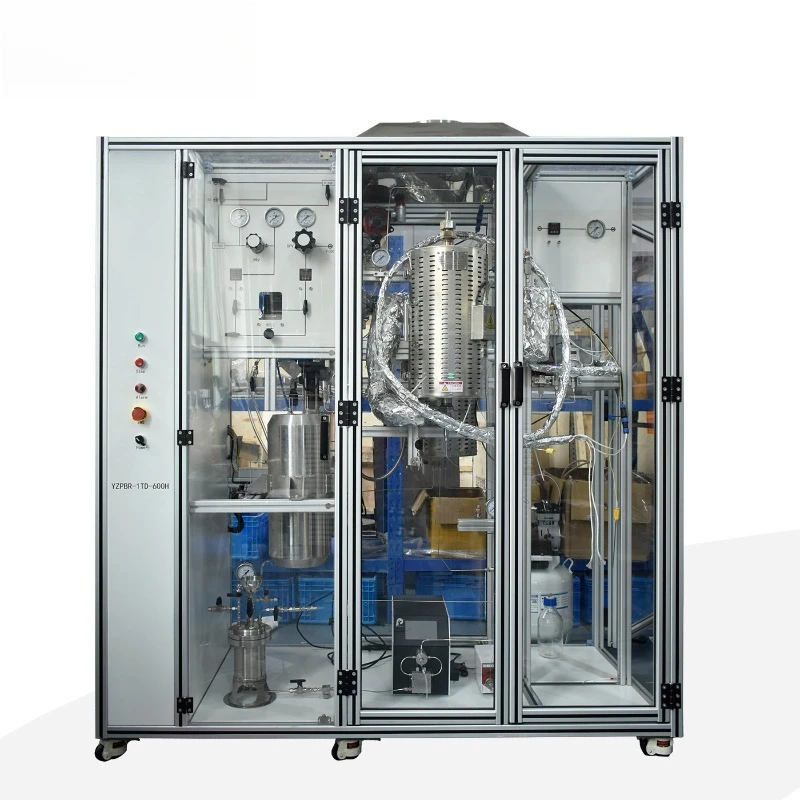 R134a decompositiemeenheid, hydrocracking-testunit