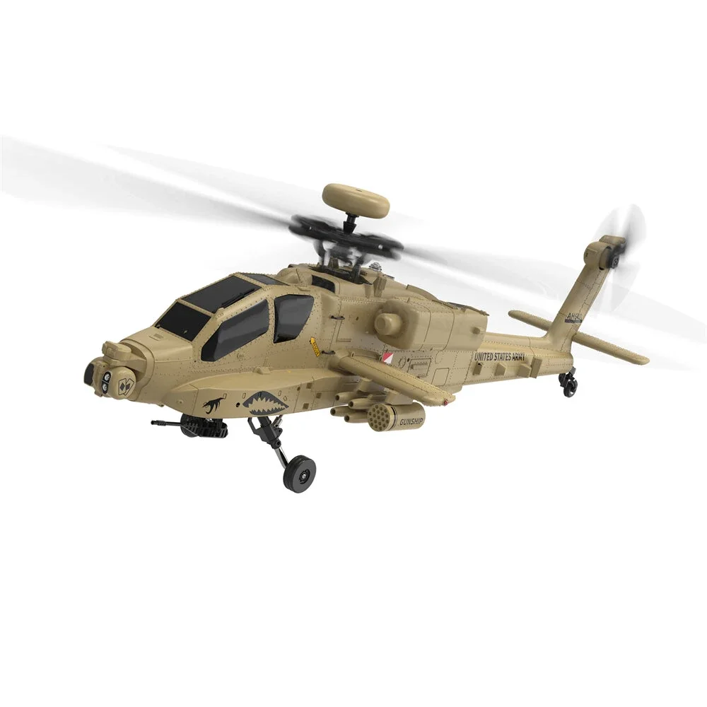 Yuxiang F11-S gps AH-64 apache 2.4g 6ch altitude hold posicionamento de fluxo óptico duplo motor sem escova flybarless helicóptero rc