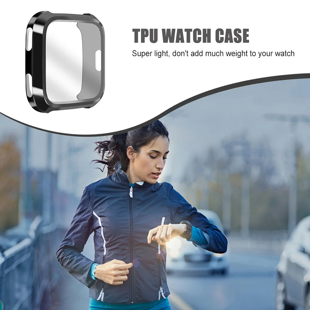 Electroplated Protective Case For Shockproof Tpu Cover Precise Cutouts Fashion Watch Protector Smart Wearable