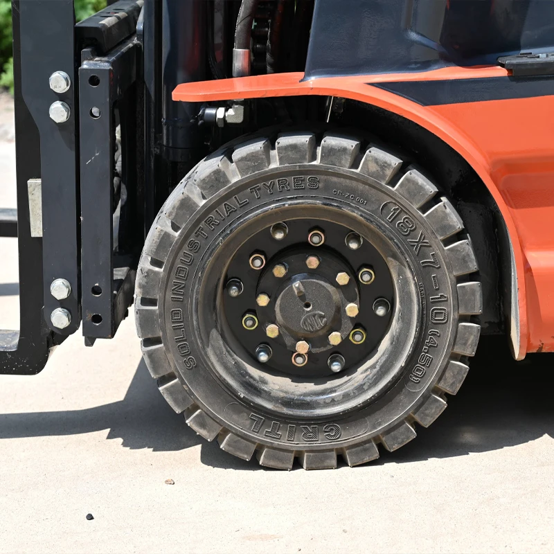 Forklift F listrik 3.5 ton roda empat, Memuat dan membongkar hidrolik truk angkat Forklift mendukung kustomisasi