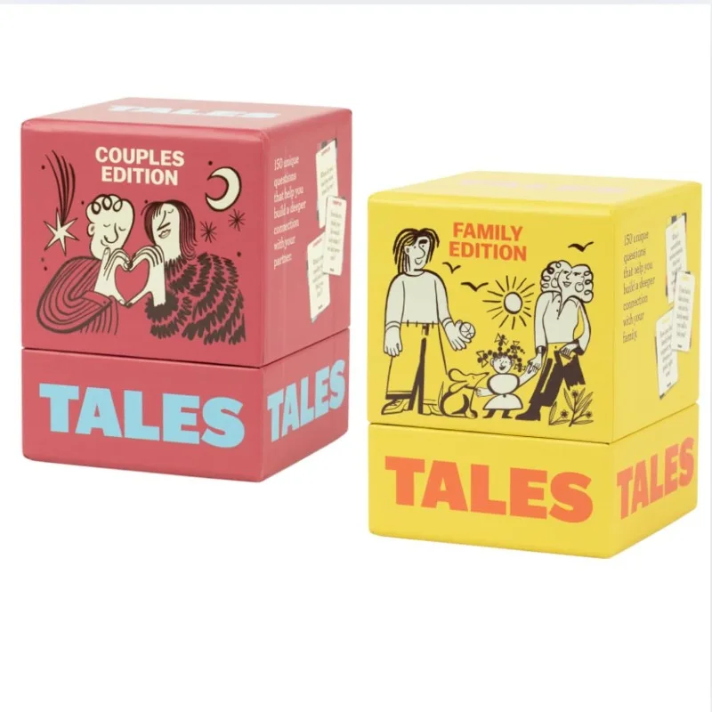 

New Card Game, Open Dialogue, 150 Cards, Family Edition, Fun Puzzles for Adults and Family Gatherings, Couple Card Game.