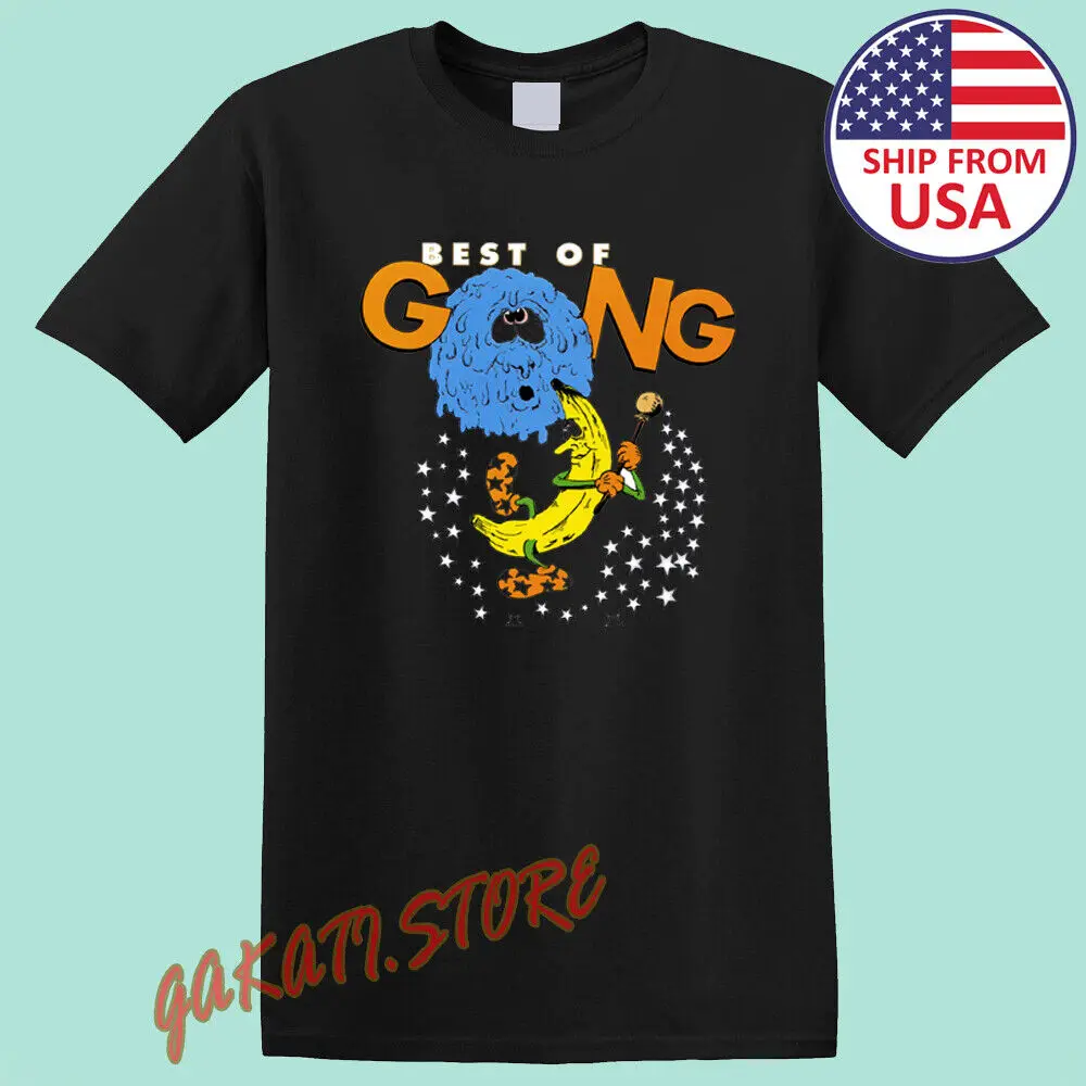 GONG Best Of Men's Black T-Shirt Size S-5XL